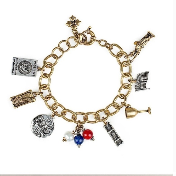 Patricia Nash (NWT) World Traveler Charm Bracelet - Picture 2 of 7